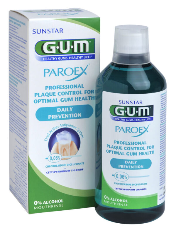 Gum Paroex 0 06 CHX Hambakatuvastane Suuvesi 500ml Levax Gum Paroex 0 06 CHX Hambakatuvastane Suuvesi 500ml Levax